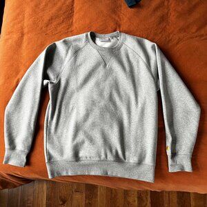 Carhartt Work In Progress (WIP) Chase Seater in Grey Heather (Men's Large)